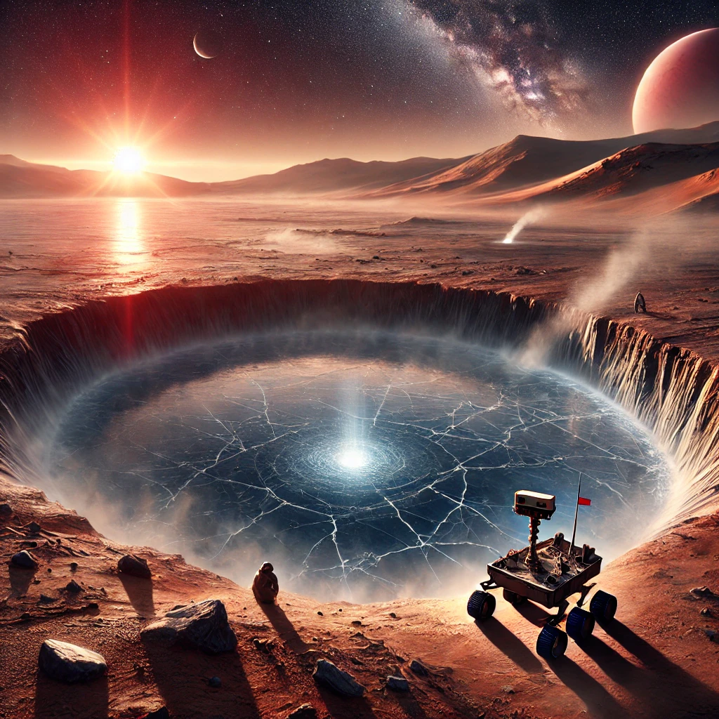 NASA宣布在火星上发现水：生命存在的可能性得到确认